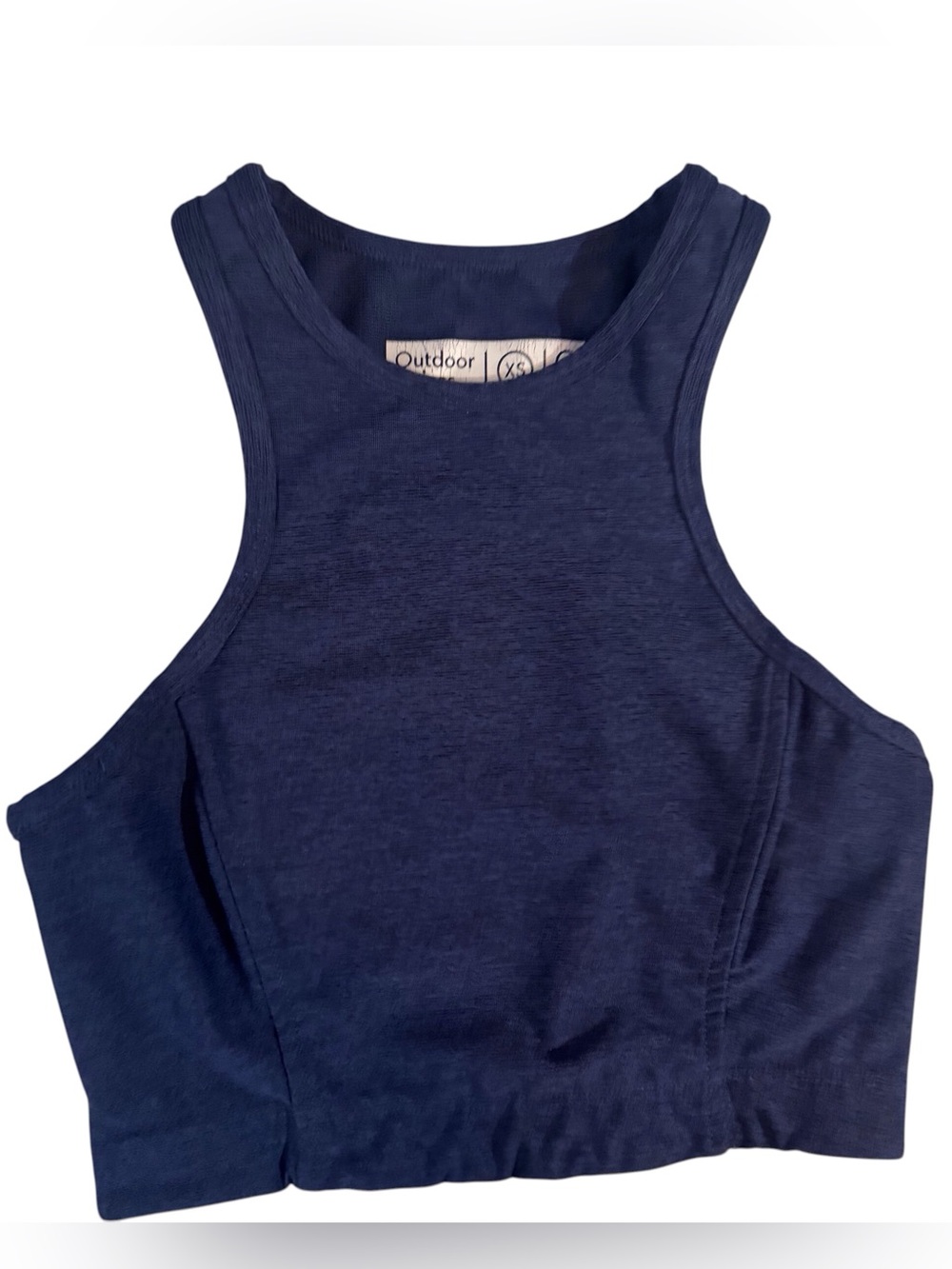 Outdoor Voices Size X-Small Blue Sports Bra Lounge Gym Yoga Athletic Athleisure